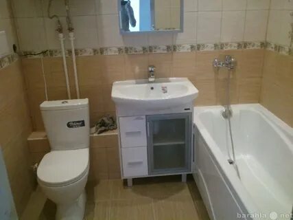 Ремонт ванной комнаты под ключ сантехника