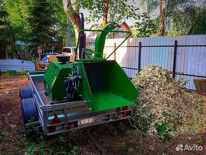 Аренда измельчителя деревьев