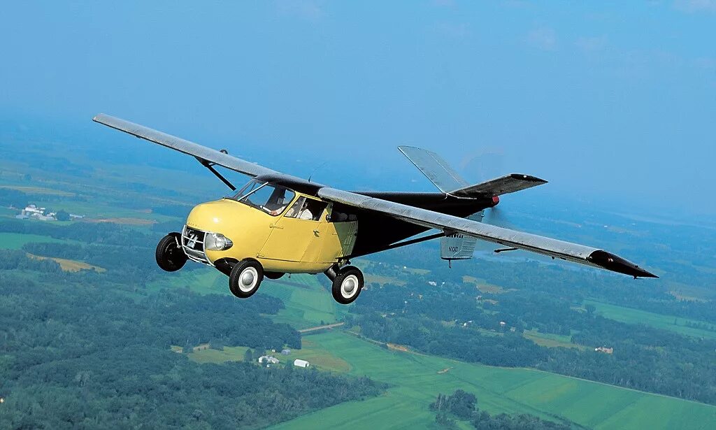1954 Taylor Aerocar. Aerocar. Aerocar III. Автомобиль самолет.
