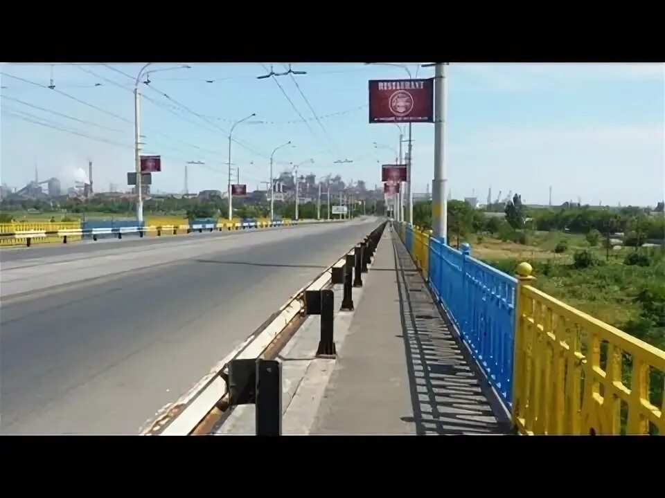 Makeshift bridge across Kalimius in Mariupol operating at full capacity - Societ