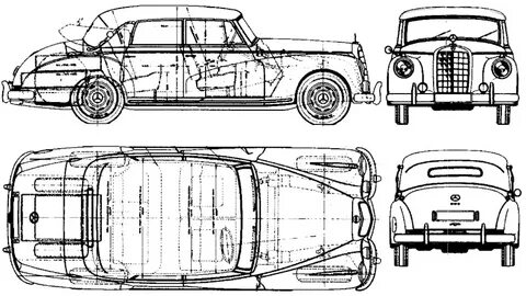 Чертеж mercedes