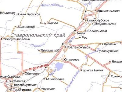 Георгиевск сколько ехать