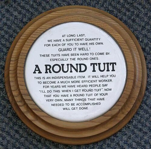 Get round to it. Круглые had. tuit logo. get round. get round to.