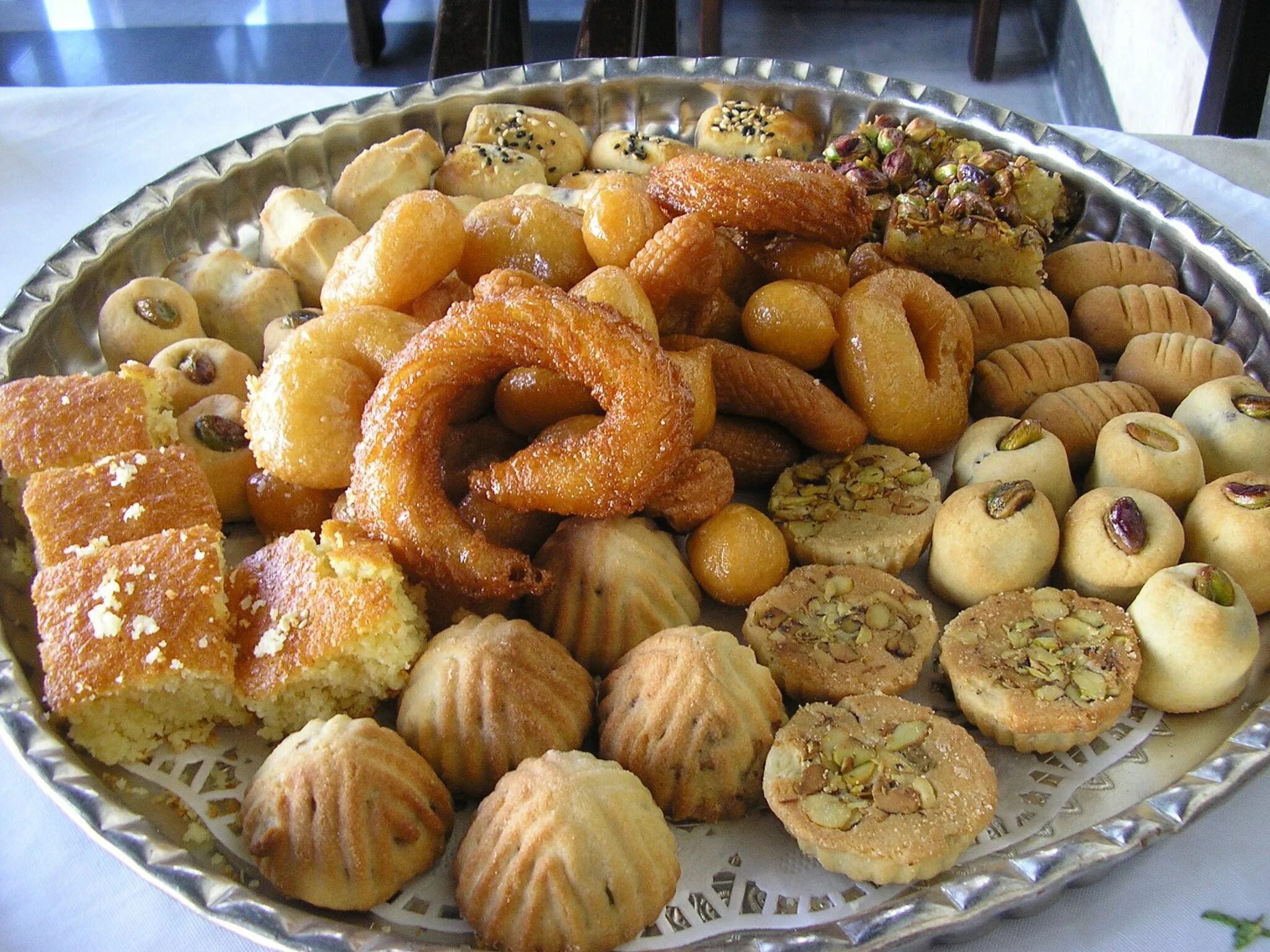 Сирийская кухня. Сирийские блюда. Сладости из Сирии. Сирийское печенье.