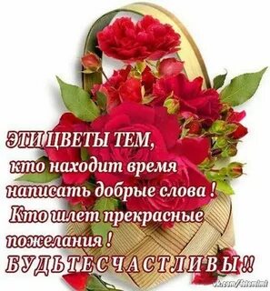 Пусть в жизни теплые слова