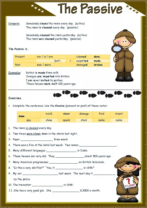 Passive voice present worksheet. Пассивный залог Worksheets. Пассивный залог в английском языке Worksheets. Passive simple exercises. Present simple Passive задания.