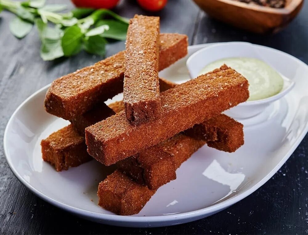 Крутоны муаль. Гренки из хлеба. Гренки. Гренки на сковороде. Вкусный жареный хлеб.