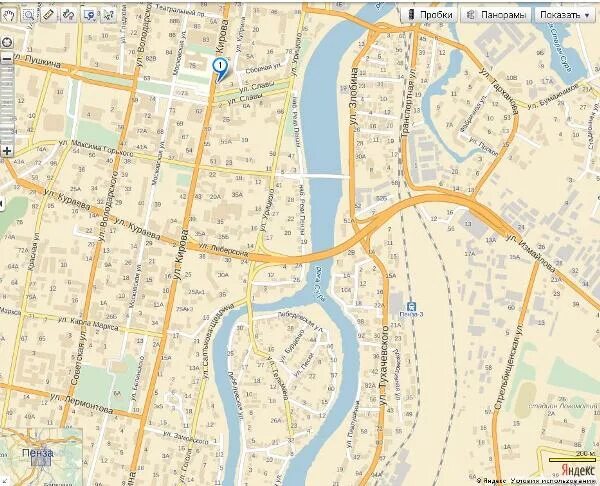 Какой район г пенза улица. Г Пенза на карте. План центра города Пензы. Пенза. Карта города. Карта г Пенза с улицами.