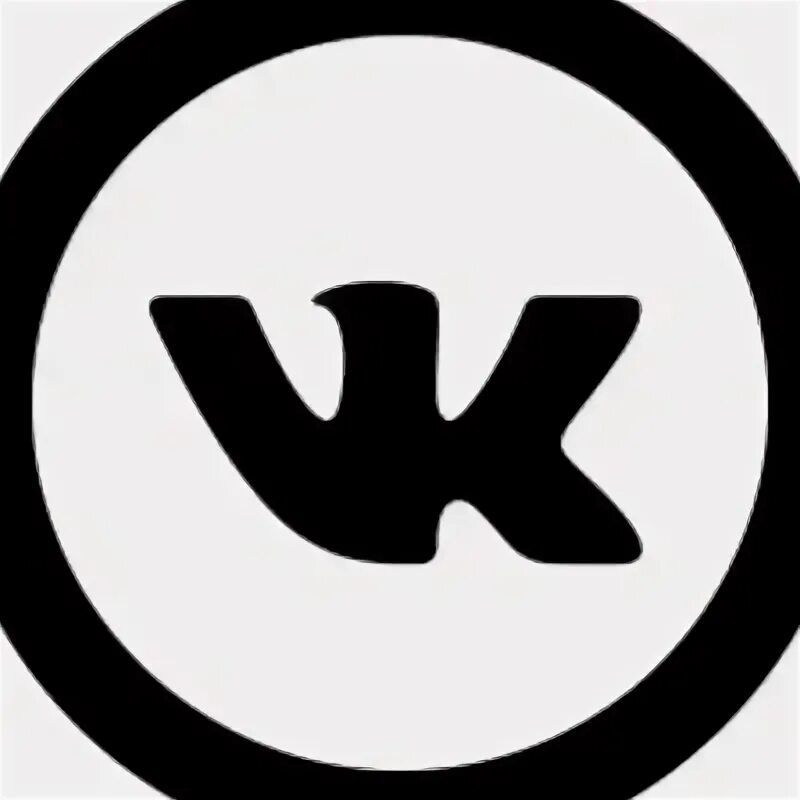 ВК. Логотип ВК. Значок ВК черный. Иконка ВК черно белая.