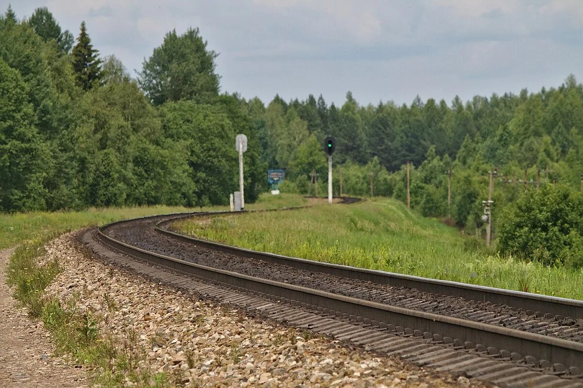 Участок железнодорожного пути 7. Заольша Рудня. Кривой участок пути ЖД. Кривая ЖД. Кривые дороги железная дорога.