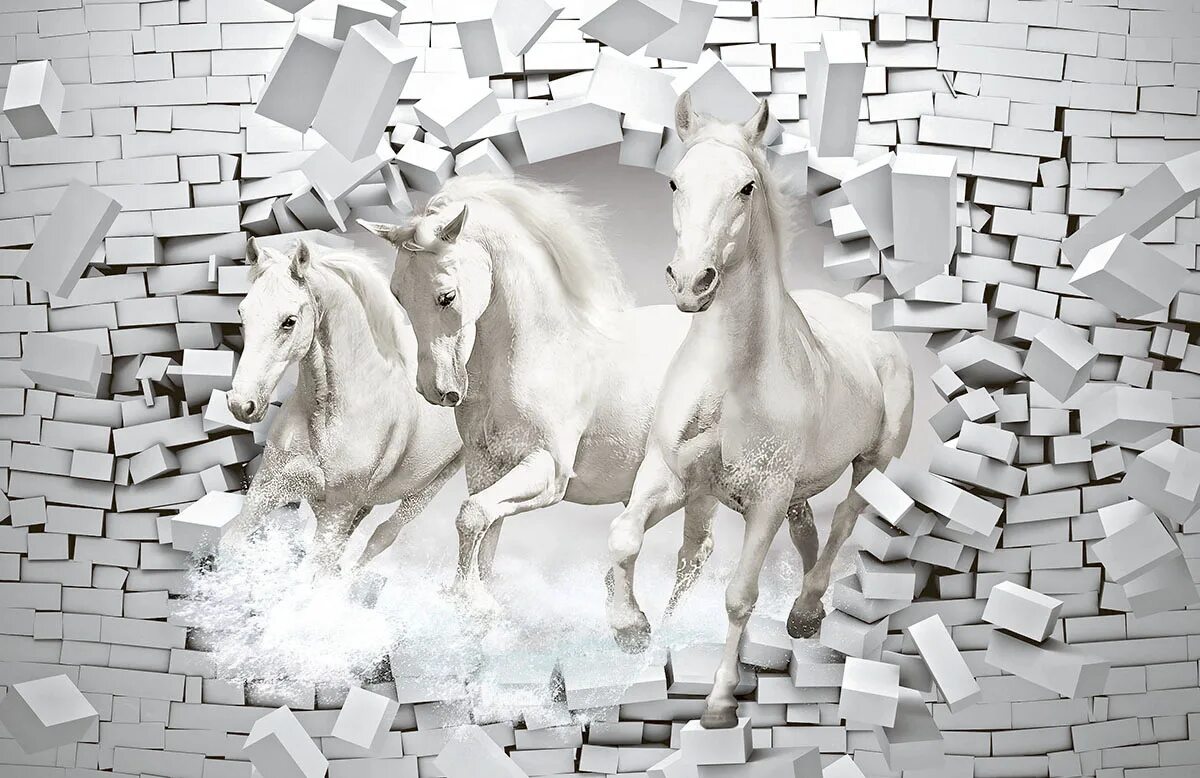 Фотообои с лошадьми на стену. Фотообои белая лошадь. Фреска лошадь. Фотообои виниловые на флизелиновой основе лошади.
