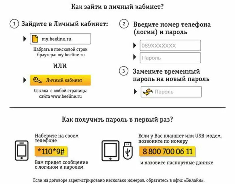 Как зайти в билайн в телефоне