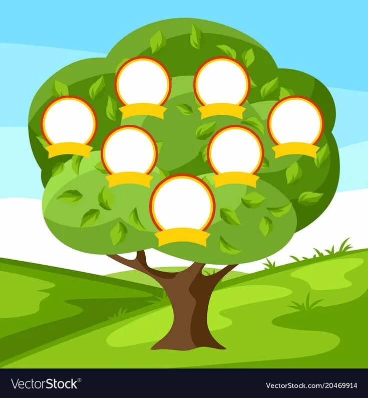Семейное древо шаблон для школьника распечатать Plantilla de árbol genealógico Árbol genealógico gratis, Plantillas de árbol gen