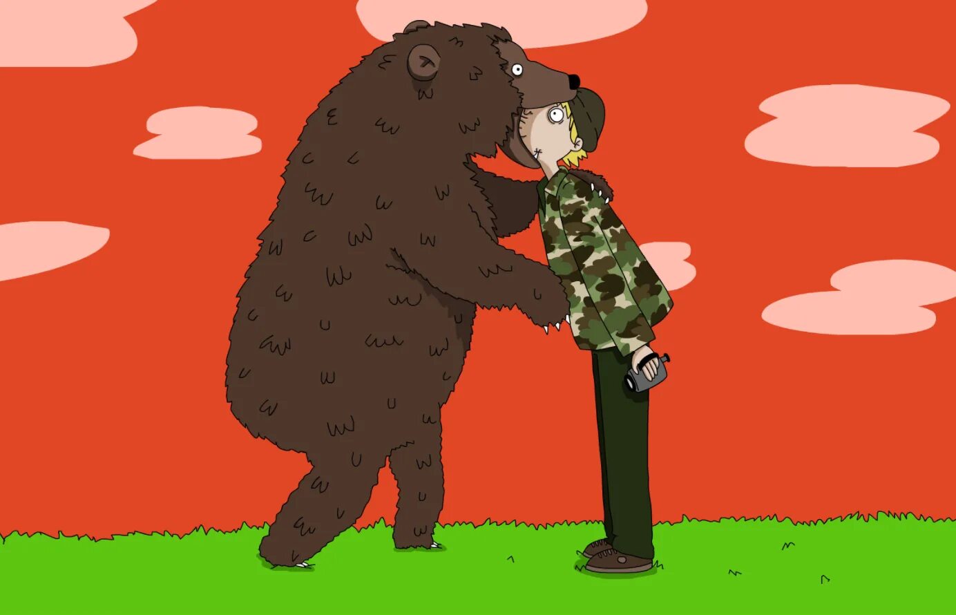 Медведь карикатура. Карикатура дразнят медведя. Медведь обнимает медвежонка карикатура. Медведь с ракетой карикатура. Bear to think