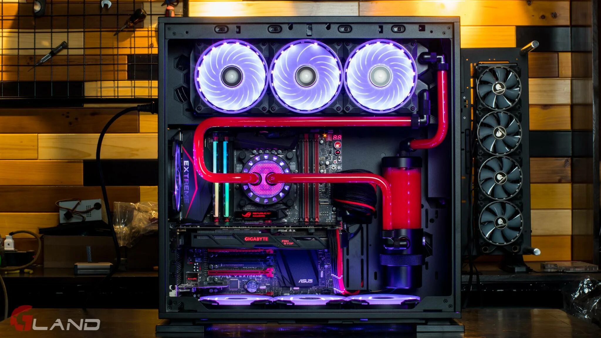 Water Cooling Kit. INWIN 309. Watercool 1700. Система охлаждения в корпусе in win.