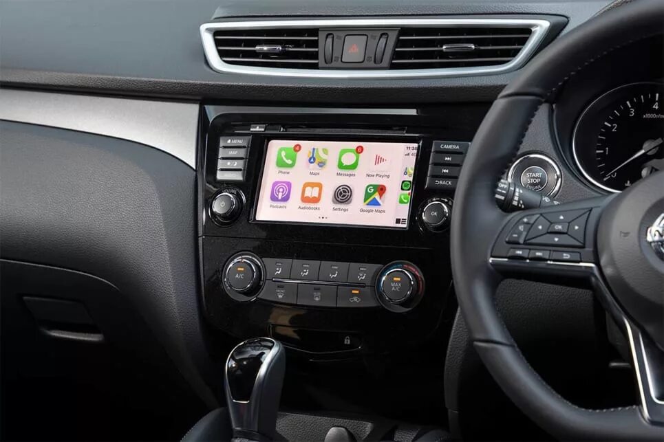 Магнитола 2 din android 10 дюймов NISSAN X-TRAIL, QASHQAI 13+ (AUTO AC), 10" - к