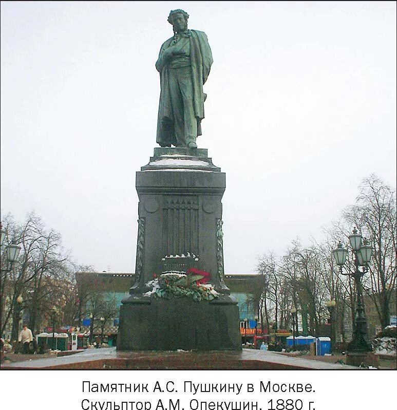 Значение памятника пушкина