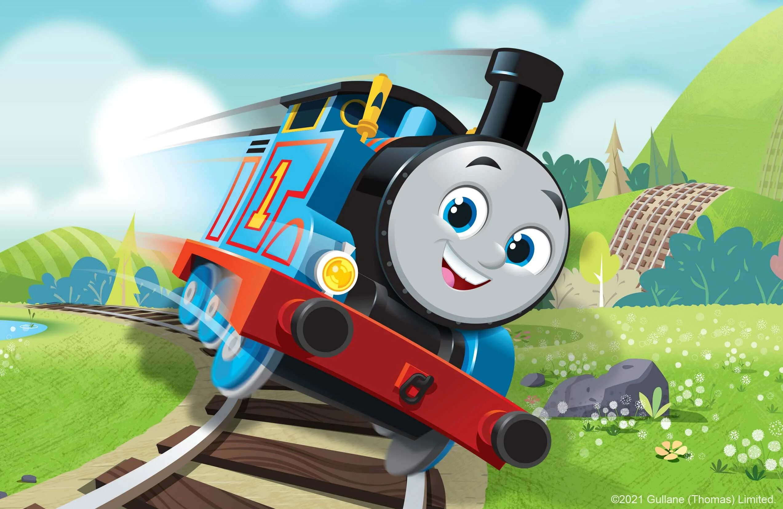 Гоу томаса. Thomas and friends all engines go.