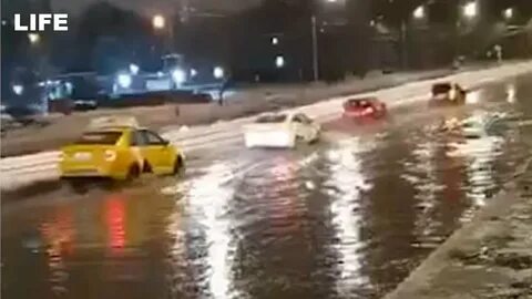 Москву залили