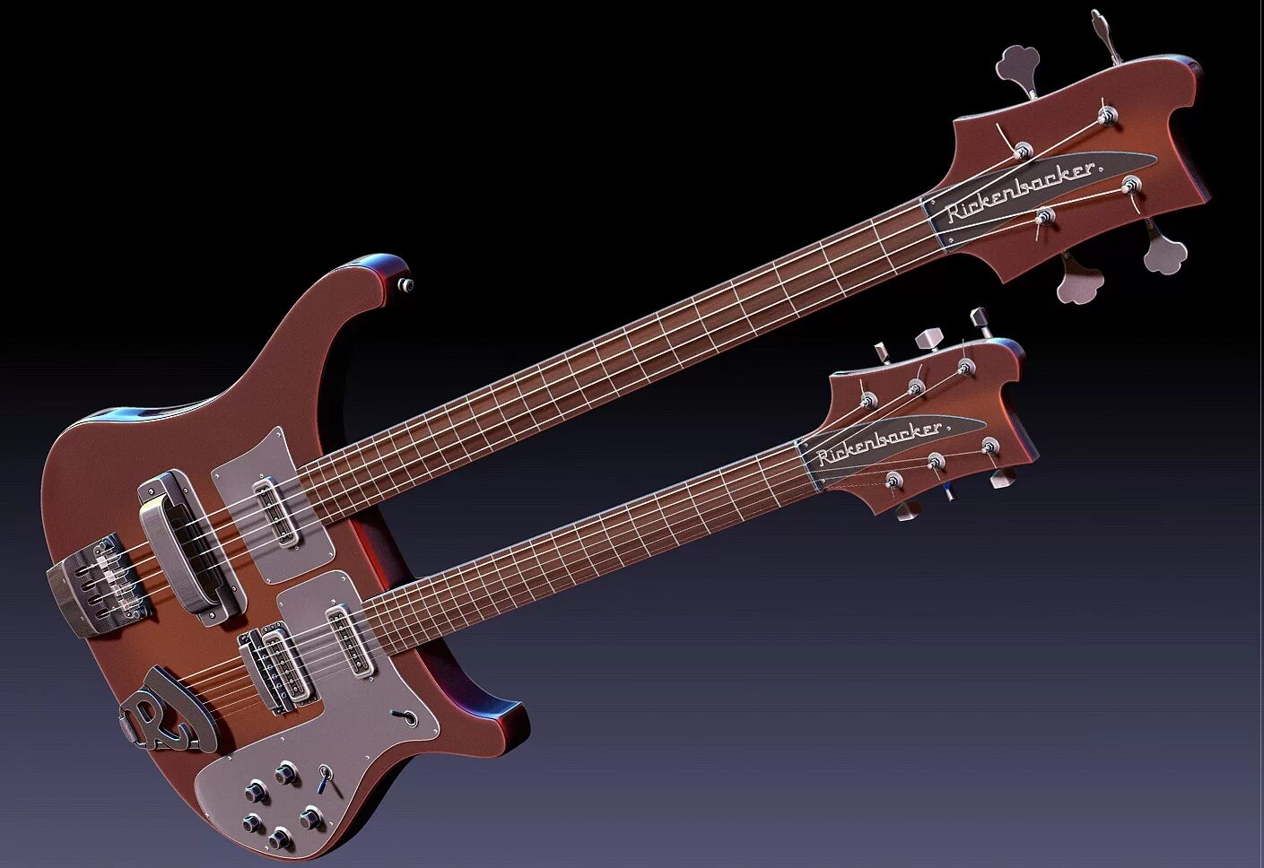 5 Струнные бас гитары Rickenbacker