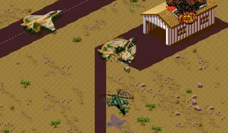 Игра на сеге вертолет. Игра Sega: Desert Strike. Игры на сегу Desert Strike. Desert Strike Return to the Gulf. Диктатор Килбабы Desert Strike.