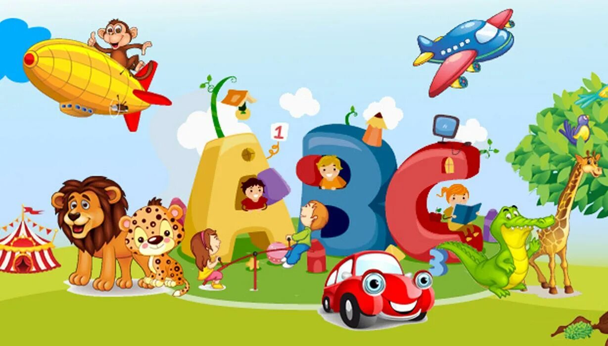 Cartoon learn english