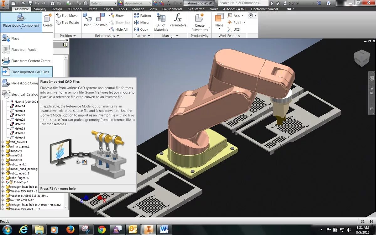 Модель inventor. Сапр autodesk inventor. инвентор 18 интерфейс. 3д моделирование inventor. 3д модель робота инвентор.