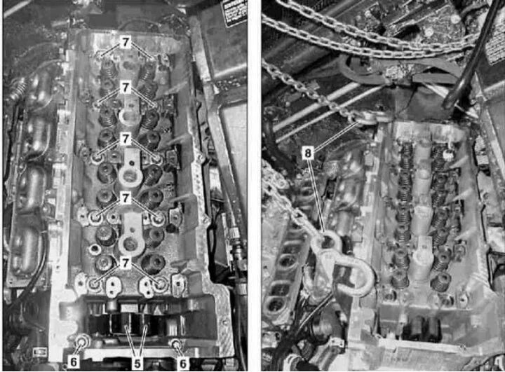 Расположение цилиндров мерседес v6 мл 164 двигатель Схема подключения высоковольтных проводов M119.970. Способы их проверки на повре