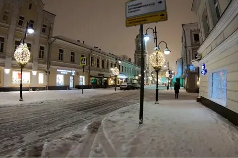 В москве не смотря на