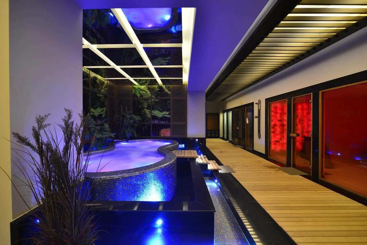 Luxury spa hotels. Спа отель. Натяжной потолок в бассейне. Интерьер дорогого спа. Карловы вары спа.