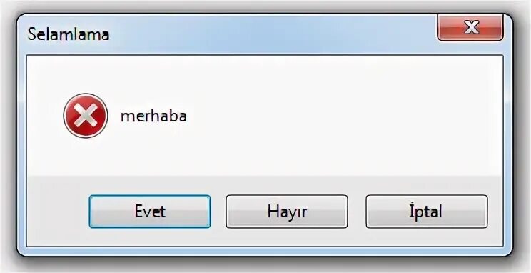 Messagebox c