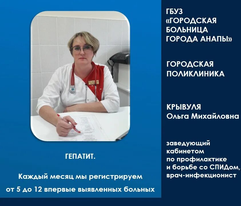 Как правильно заведующий или заведующая детским. Городская поликлиника Анапы врачи. Городская больница Анапа врачи. Заведующая поликлиникой. Врач инфекционист ВИЧ.