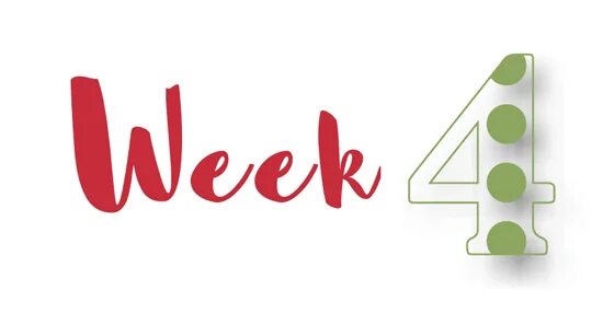 Week 4. 4 Недели надпись. Week надпись. Four-week.