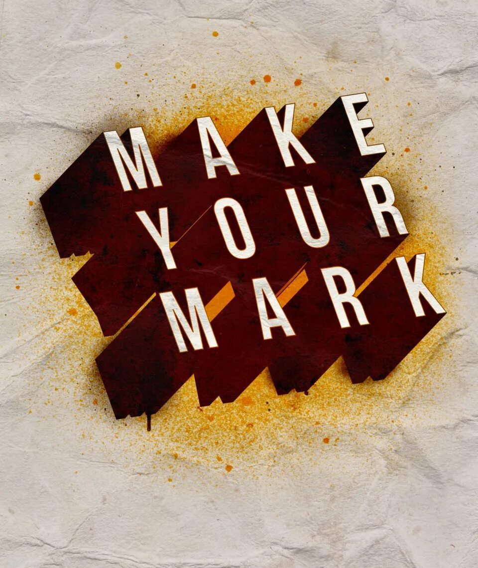 You made your choice. Your Marks. Make your choice. Make your Mark. The choices we make.