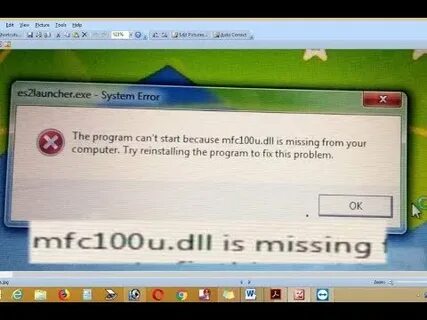 Missing file error