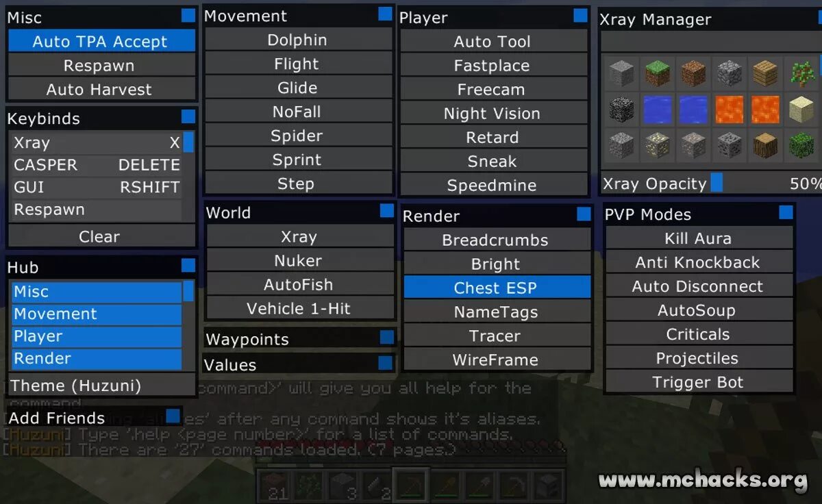 Player value. Чит Huzuni. Huzuni Minecraft. Чит хузуни на майнкрафт 1.12.2. Хузуми.