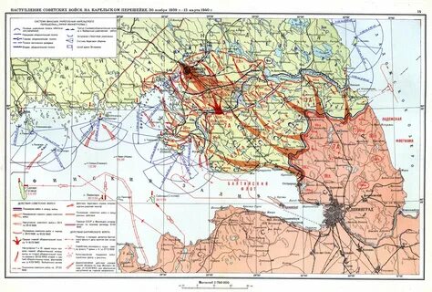 Финская карта 1939 года
