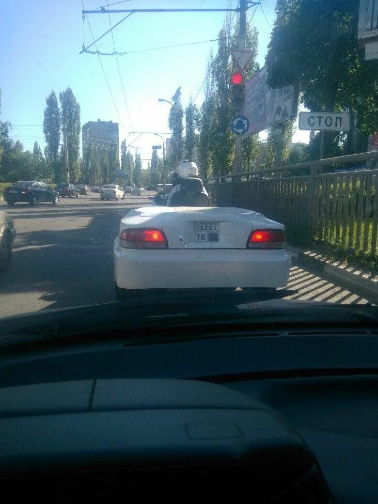 Воронежский гонщик. В воронеже замечен