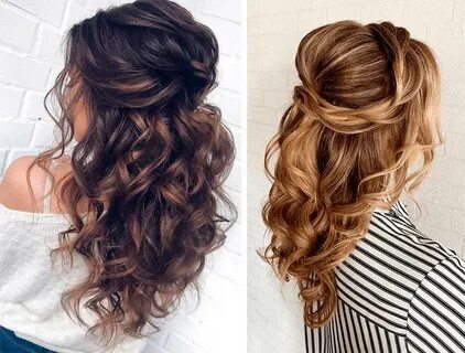 красивые прически на длинные волосы распущенные
