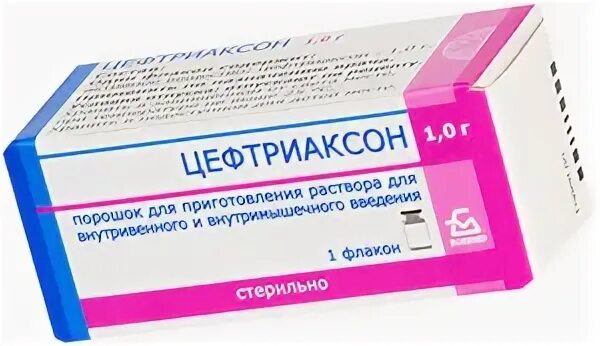 Цефтриаксон 1 триместр