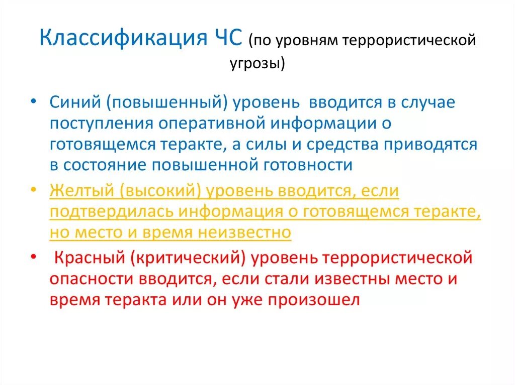 Повышенный синий уровень террористической. Классификация уровня террористической. Критический (красный) уровень террористической угрозы вводится. Классификация уровней террористической опасности. Уровень терроризма по уровням.