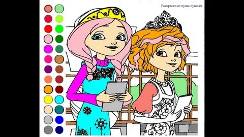 Как нарисовать царевну из мультика царевны