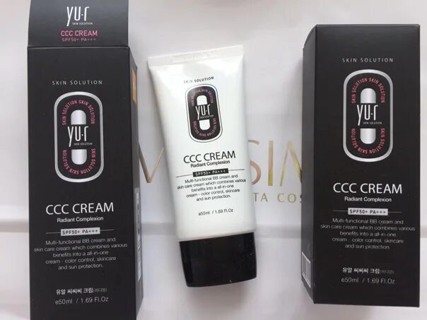 ССС-крем Yu.r. CCC крем 50 SPF yur. CCC Cream Skin solution SPF 50. ССС-крем Yu.r Skin.