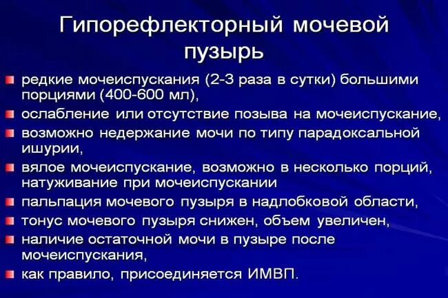 Нейрогенный мочевой пузырь код по мкб 10