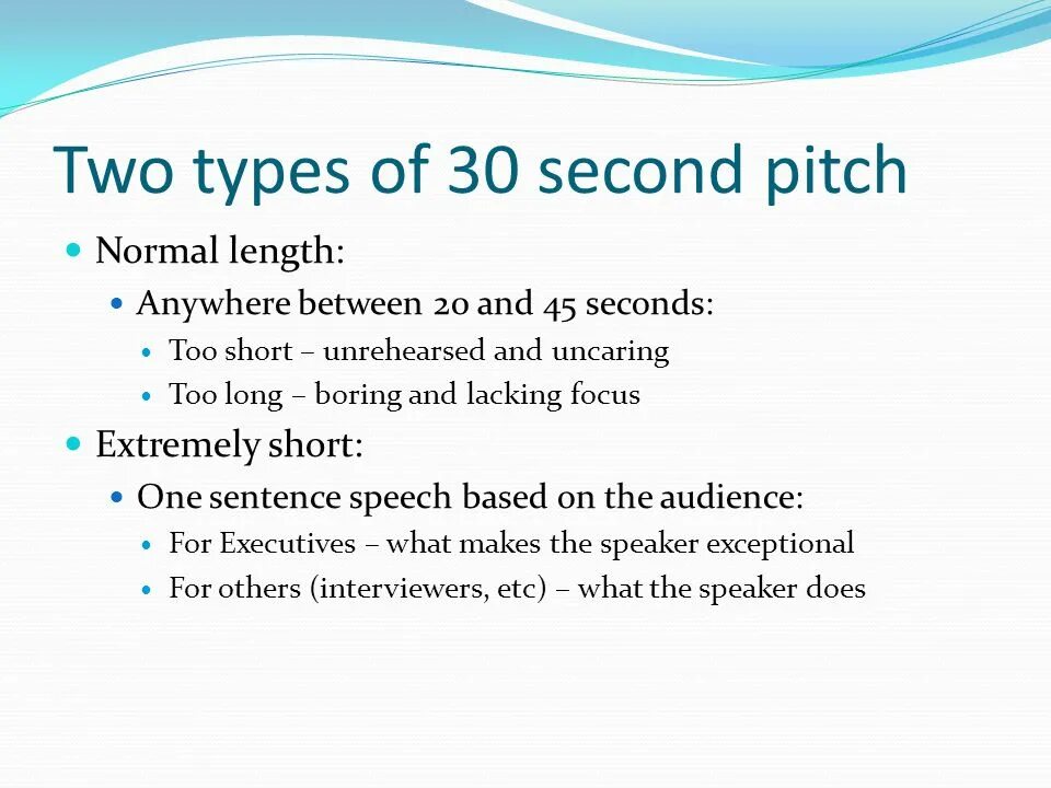 Thirty second перевод. 30 Second Speech topic.