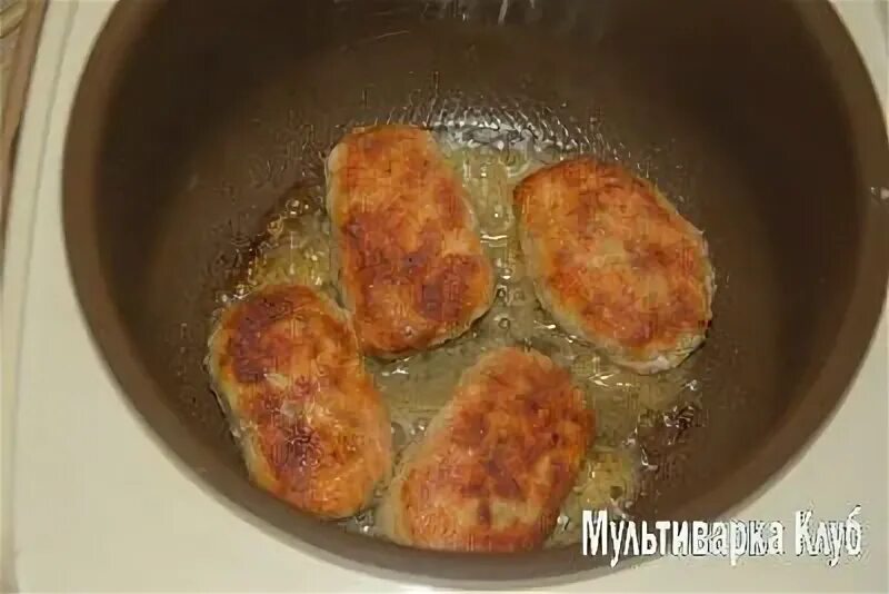 котлеты в мультиварке жареные