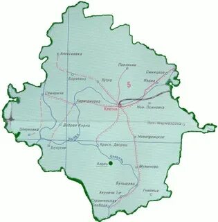 Забрама брянская область на карте