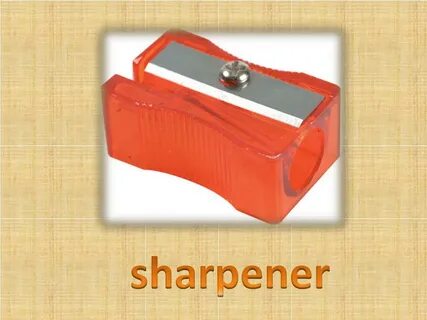 Pencil sharpener перевод