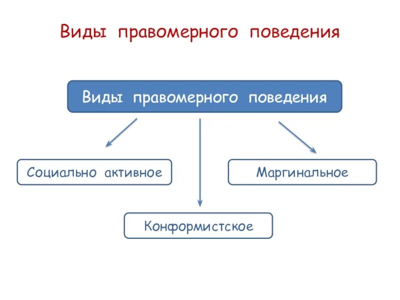 Какие есть виды правомерного поведения. Виды правомерного поведения. Правомерное поведение схема. Ве виды правомерного поведкения. Структура правомерного поведения.