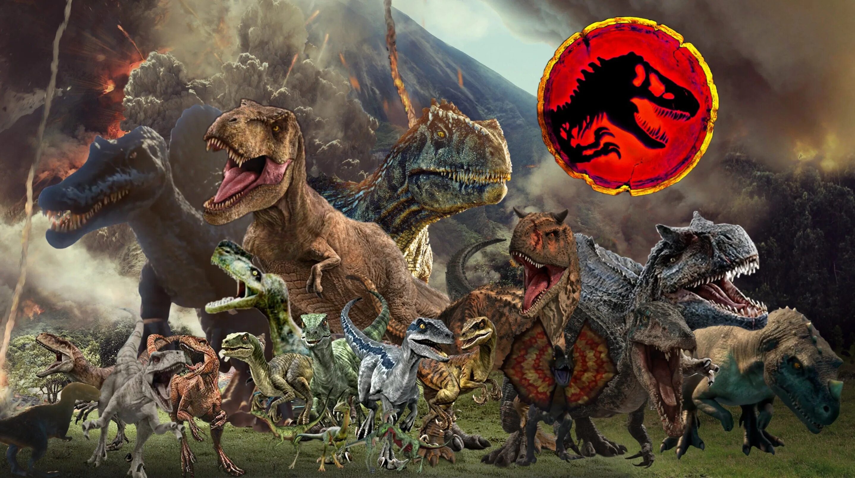 Динозавр 4. Jurassic world dominion обои. jurassic park обои. валпапер парк юрского. ичи динозавр.